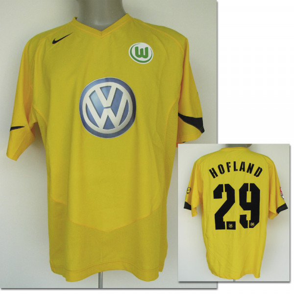 match worn football shirt VfL Wolfsburg 2004/05