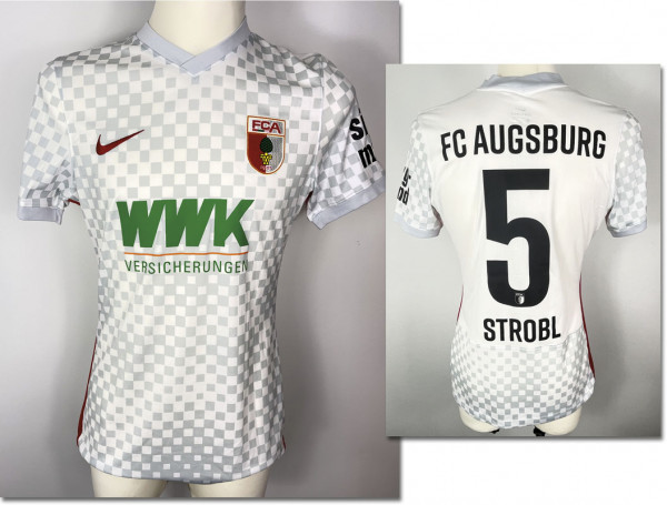 match worn football shirt FC Augsburg 2021/2022