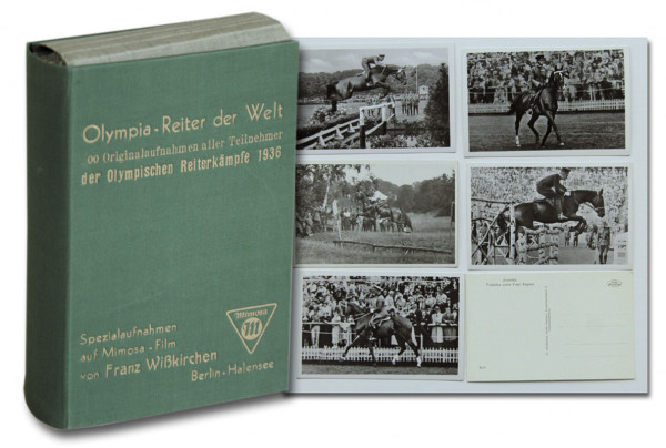 Reiterspiele Berlin 1936 100 Postkarten, Olympia-Reiter der Welt