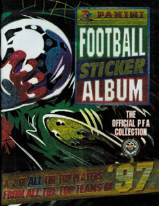 Sticker album Panini 1997 Great Britain