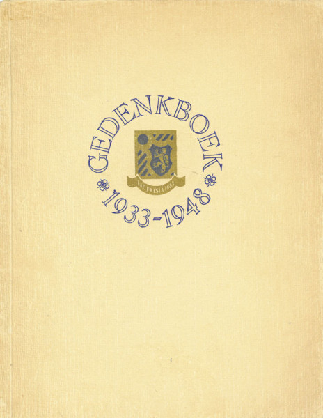 Gedenkboek L.A.C. Frisia. 1933-1948.