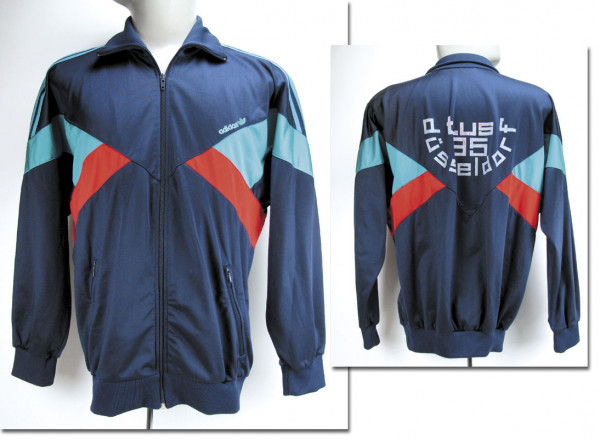 match worn jacket TuS 95 Düsseldorf 1980s