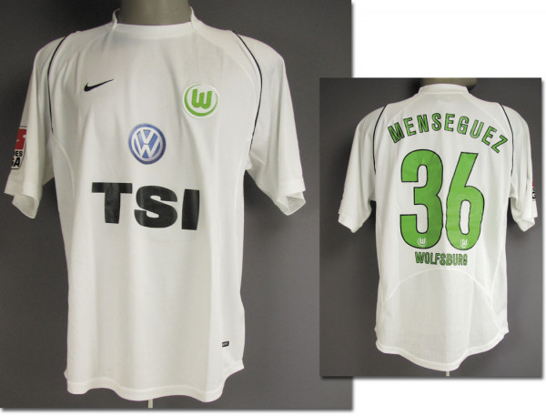 match worn football shirt VfL Wolfsburg 2005/06