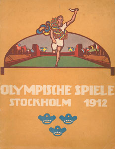 Olympic Games 1912. rare German report