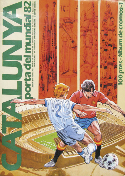World Cup 1982 Sticker Album Katalanya