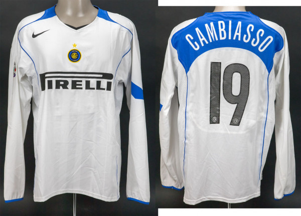 Esteban Cambiasso Serie A Saison 2004/2005, Mailand, Inter - Trikot 2004/2005