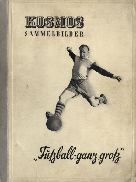 German Collector cards album football Kosmos 1950