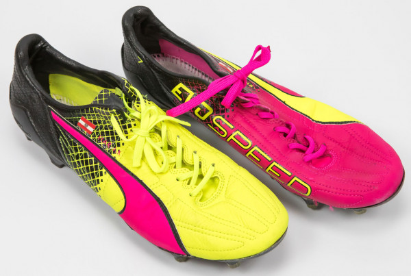 match worn football boots Austria 2007-2017