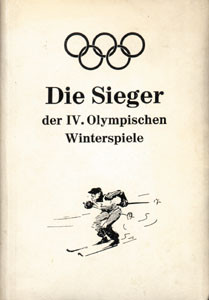 Die Sieger der IV.Olympischen Winterspiele - Der Kampf um Goldmedaillen von Garmisch-Partenkirchen 1936.