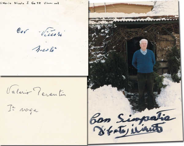 Italien Vierer mit Steuermann OSS1928: Olympic Games 1928 Autograph rowing Italy