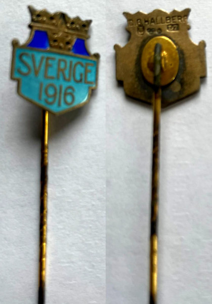 Olympic games Berlin 1916. Swedish badge