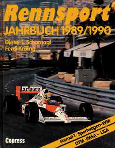 Rennsport Jahrbuch 1989/1990.Formel-1,Sportwagen-WM,DTM,IMSA-USA. DTM/ITC. Formel-3.