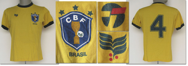 Olympia 1988 Spielertrikot Brasilien, Brasilien - Trikot 1988