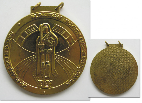 Winner Medal German Athletics Championships 1983