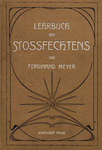 Lehrbuch des Stoßfechtens.