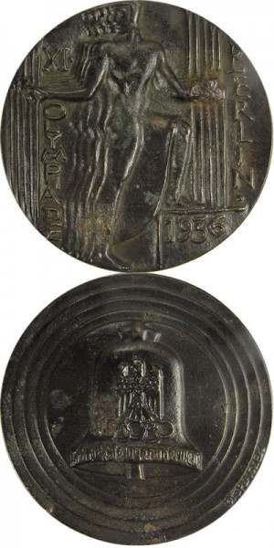 Olympic games Berlin 1936. Participation medal