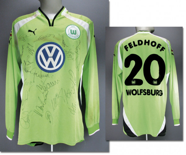 Markus Feldhoff, Bundesliga Saison 2000/2001, Wolfsburg, VfL - Trikot 2000/2001
