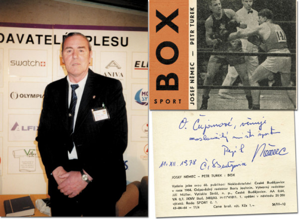 Nemec, Josef: Olympic Games 1960 Boxing Autograph CSSR