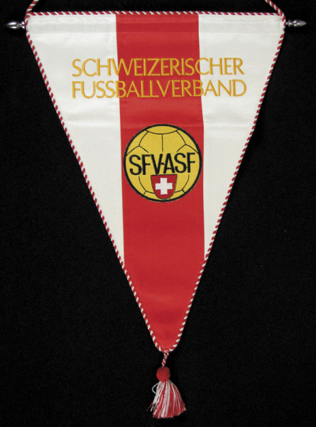 Football Match pennant. Switzerland app. 1990