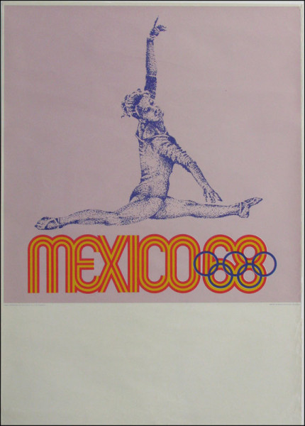 Poster Olympic Summer Games 1968 Mexico