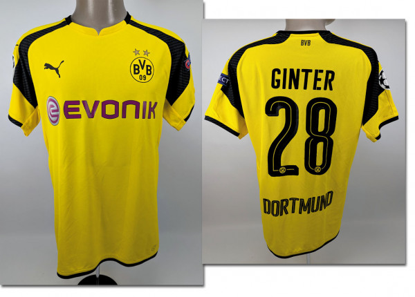 Matthias Ginter am 22.11.2016 gegen Legia Warschau, Dortmund, Borussia - Trikot 2016/2017