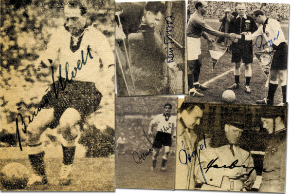 Nationalmannschaft 1954: German Football Autograph 1954
