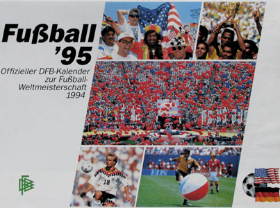 Fußball Kalender 1995.