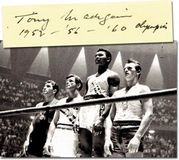 Madigan, Anthony: Olympic Games 1960 Boxing Autograph Australia