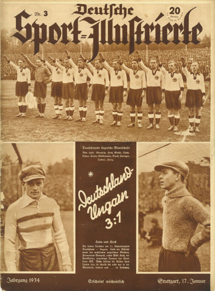 Sport Illustrierte 34: 03 vom 17.01.1934: LS: Deutschland-Ungarn 3:1