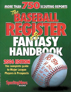 Baseball Register & Fantasy Handbook 2006