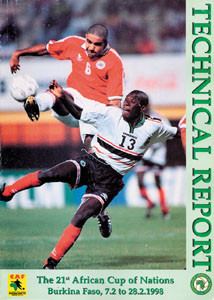 The 21st African Cup of Nations Burkina Faso, 7.02. to 28.02.1998. Technical Report.
