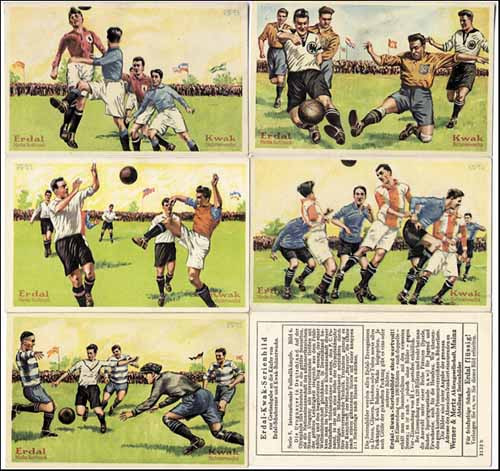 German Football Sticker from erdal 1928
