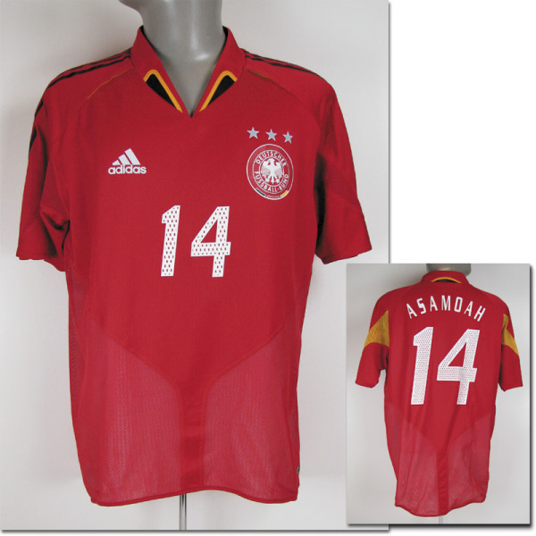 match worn football shirt Germany 2005