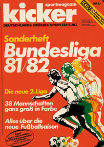 Sondernummer 1981 : Kicker Sonderheft 81/82 BL