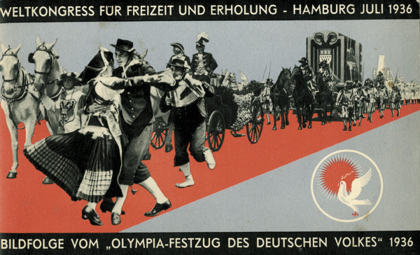 Olympic Games Berlin 1936. Report Olympic Parade