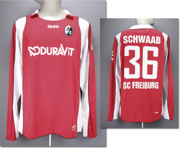 match worn football shirt SC Freiburg 2007/08
