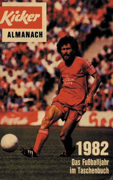 German Football Yearbook 1982 from Kicker.