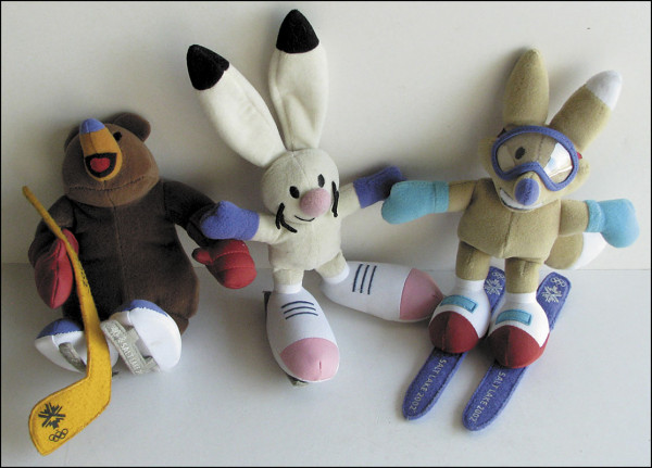 Olympic Games 2002. Mascots Salt Lake City