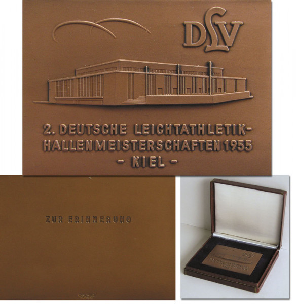 Deutsche Leichtatheltik Hallenmeisterschaften 1955, Teilnehmermedaille 1955