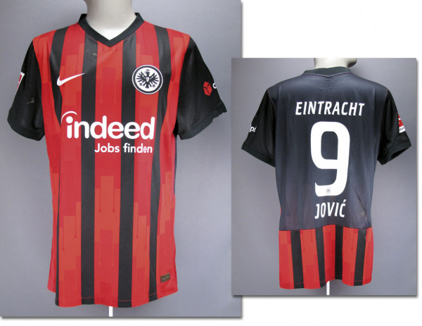 Luka Jovic am 6.03.2021 gegen VfB Stuttgart, Frankfurt, Eintracht - Trikot 2020/2021