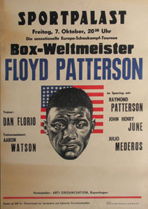 Floyd Patterson, Plakat - Boxen