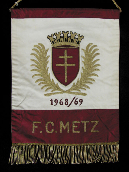 Spielwimpel „FC Metz 1968/69", Metz,FC - Wimpel 68