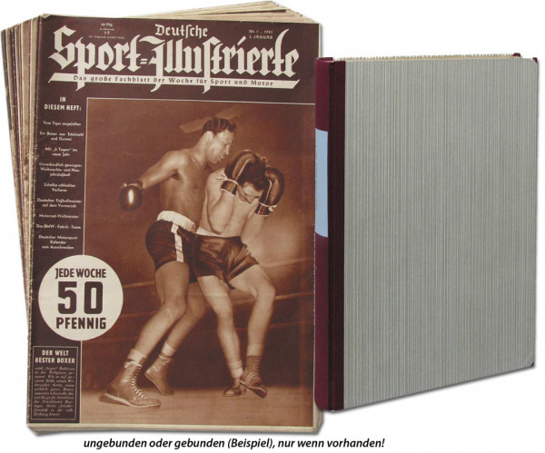 Sport Illustrierte 51 : Jg.-Nr. 1-22 komplett