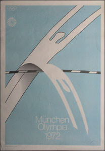 Kunstplakat "Olympia München", Plakat OSS1972