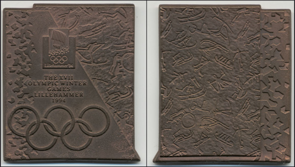 Olympic Winter Games 1994. Participation medal
