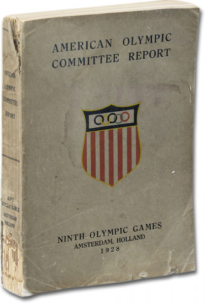 Olympic Games 1928. Official American Report