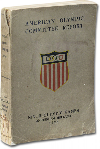 Olympic Games 1928. Official American Report