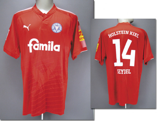 Aaron Seydel, 2. Bundesliga Saison 2017/2018, Kiel, Holstein - Trikot 2017/2018