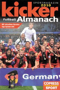 Kicker Fußball-Almanach 2010.