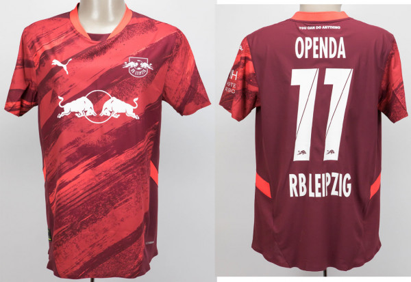 match worn football shirt RB Leipzig 2024/2025